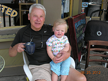 Bob and Addie, 8 months
