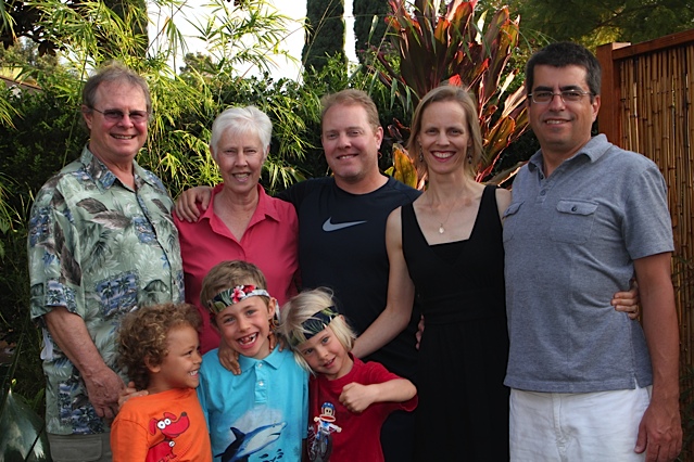 Sue Rowe and family